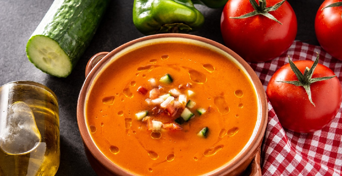 Gazpacho – kalte spanische Suppe 